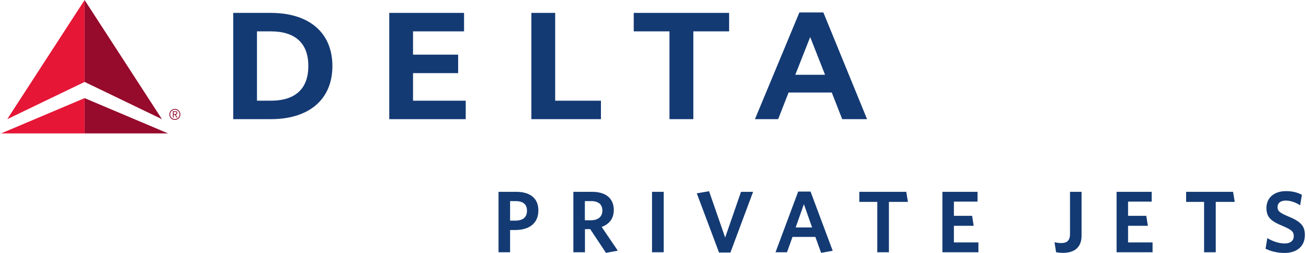 Delta Private Jets logo