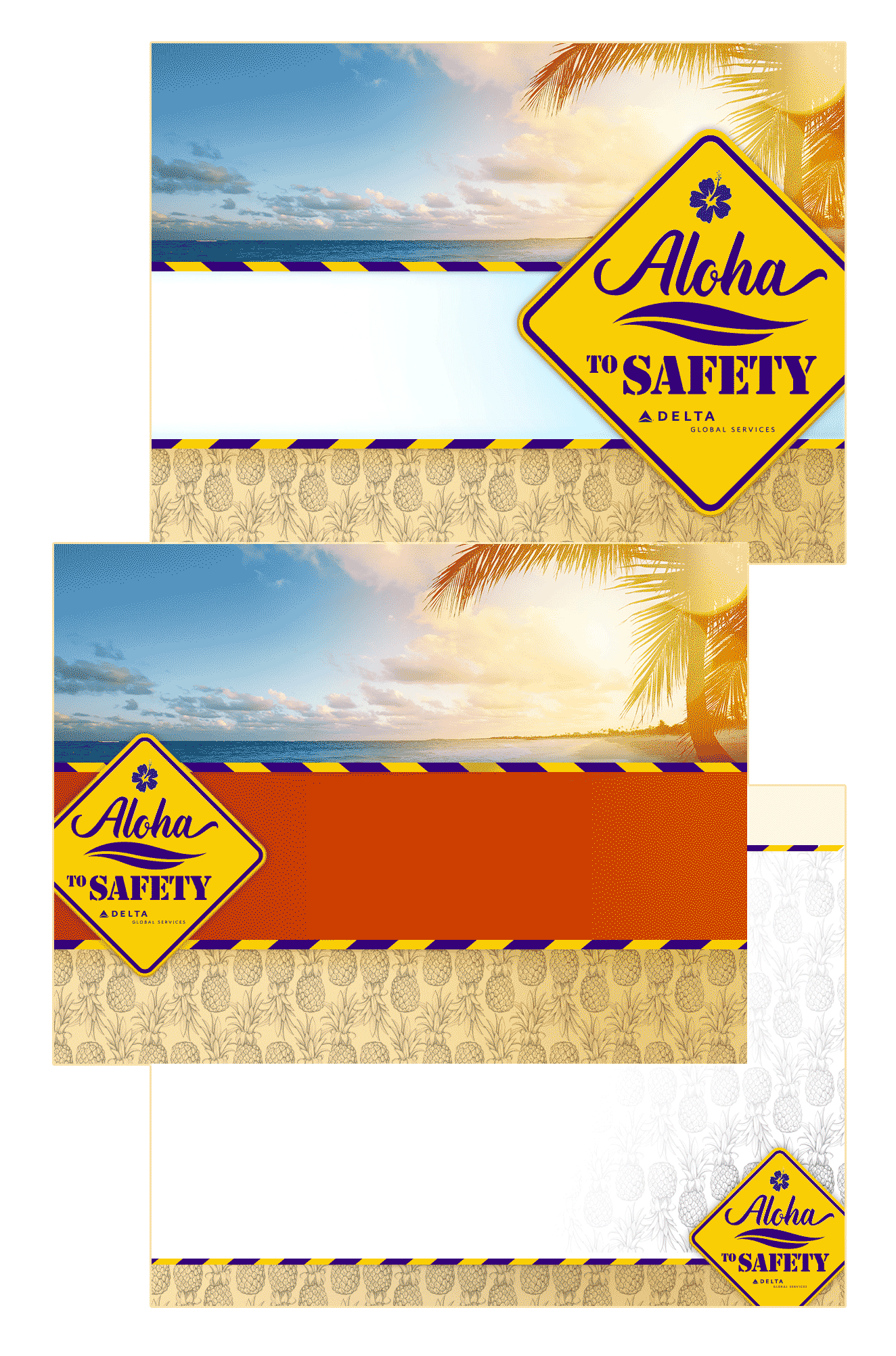 Aloha to Safety PowerPoint template